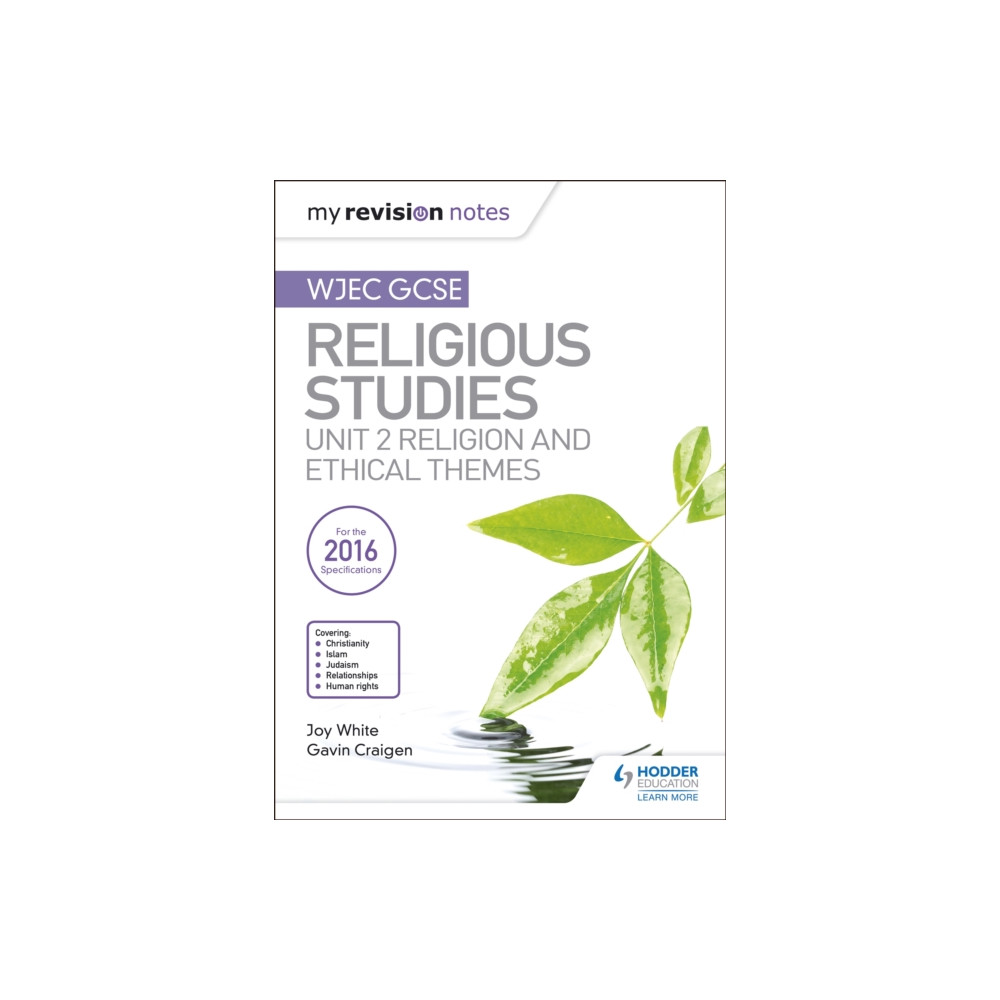 Produktbild för My Revision Notes WJEC GCSE Religious Studies: Unit 2 Religion and Ethical Themes (häftad, eng)