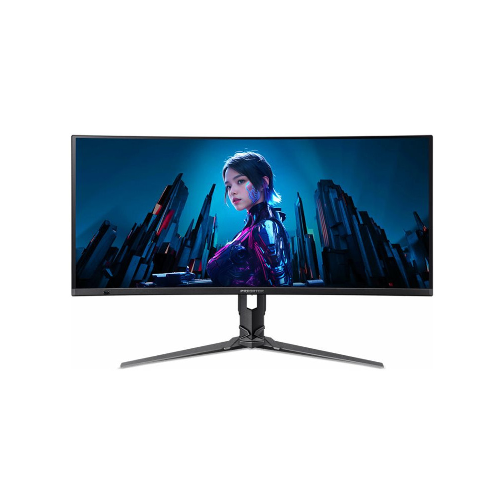 Produktbild för Acer Predator X34 X5bmiiphuzx - X Series - OLED-monitor - böjd - 34" - HDR