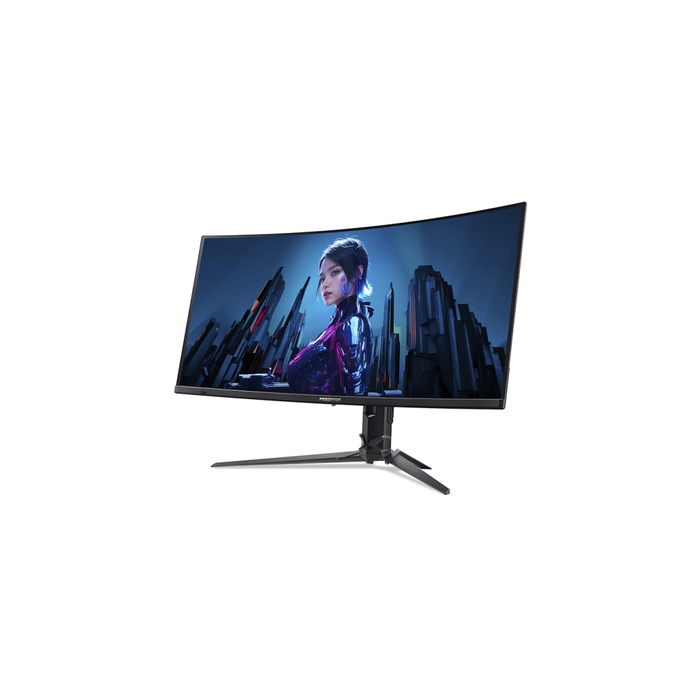 Produktbild för Acer Predator X34 X5bmiiphuzx - X Series - OLED-monitor - böjd - 34" - HDR