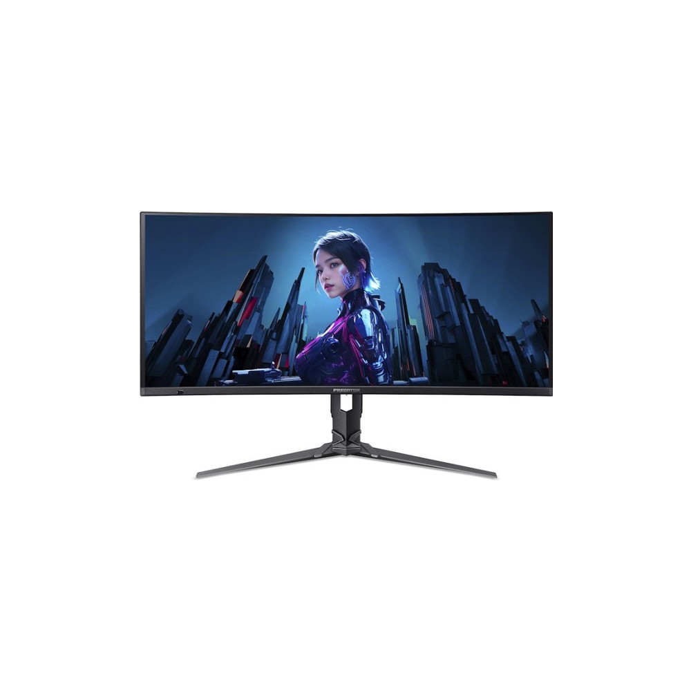 Produktbild för Acer Predator X34 X5bmiiphuzx - X Series - OLED-monitor - böjd - 34" - HDR