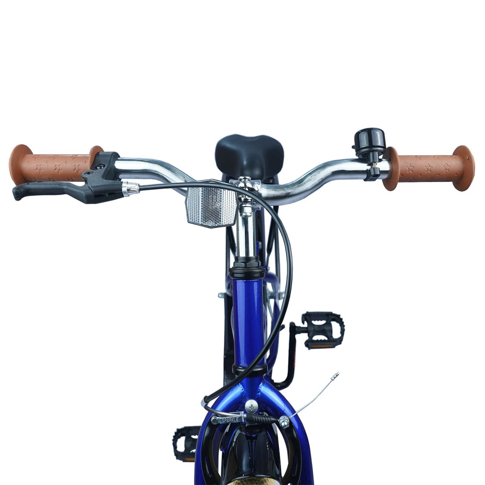 Produktbild för Barncykel 20 Tum för 6-11 år gamla Mörkblå