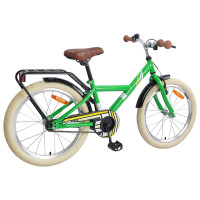 Produktbild för Barncykel 20 Tum för 6-11 år gamla Grön