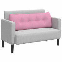 Produktbild för Ryggkudde Rosa 140 x 24 x 50 cm tyg