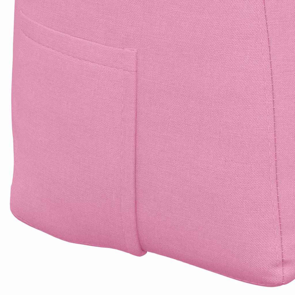 Produktbild för Ryggkudde Rosa 140 x 24 x 50 cm tyg