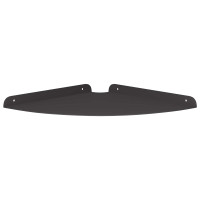 Produktbild för Hörn Flygande Hylla med hylla 2 pcs Svart 30 x 30 x 2 cm
