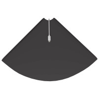 Produktbild för Hörn Flygande Hylla med hylla 2 pcs Svart 30 x 30 x 2 cm