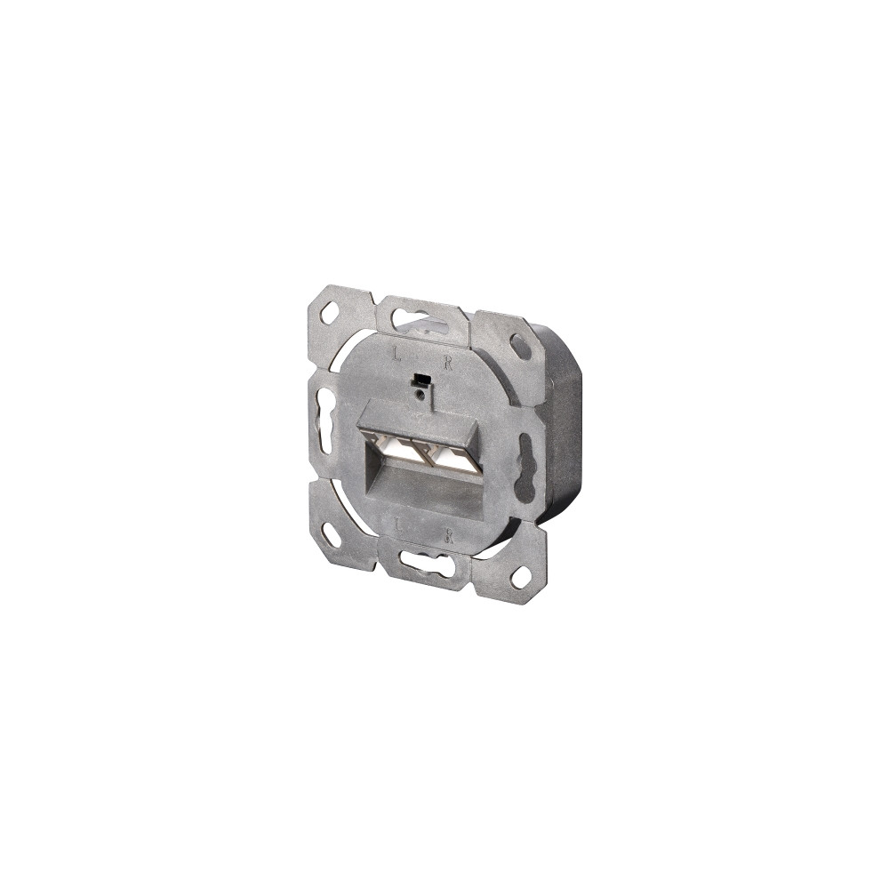 Produktbild för DIGITUS DN-9007-S-1 - uttag för nedsänkt montering