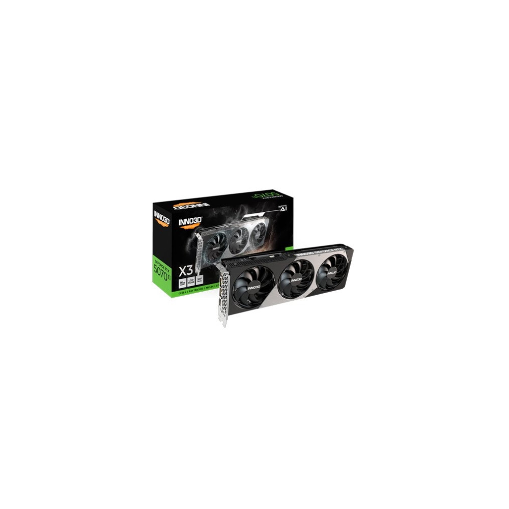 Produktbild för Inno3D GeForce RTX 5070 Ti X3 OC - grafikkort - GeForce RTX 5070 Ti - 16 GB