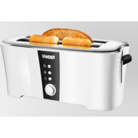 Produktbild för UNOLD 38020 Design Dual - brödrost - vit / svart