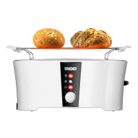 Produktbild för UNOLD 38020 Design Dual - brödrost - vit / svart