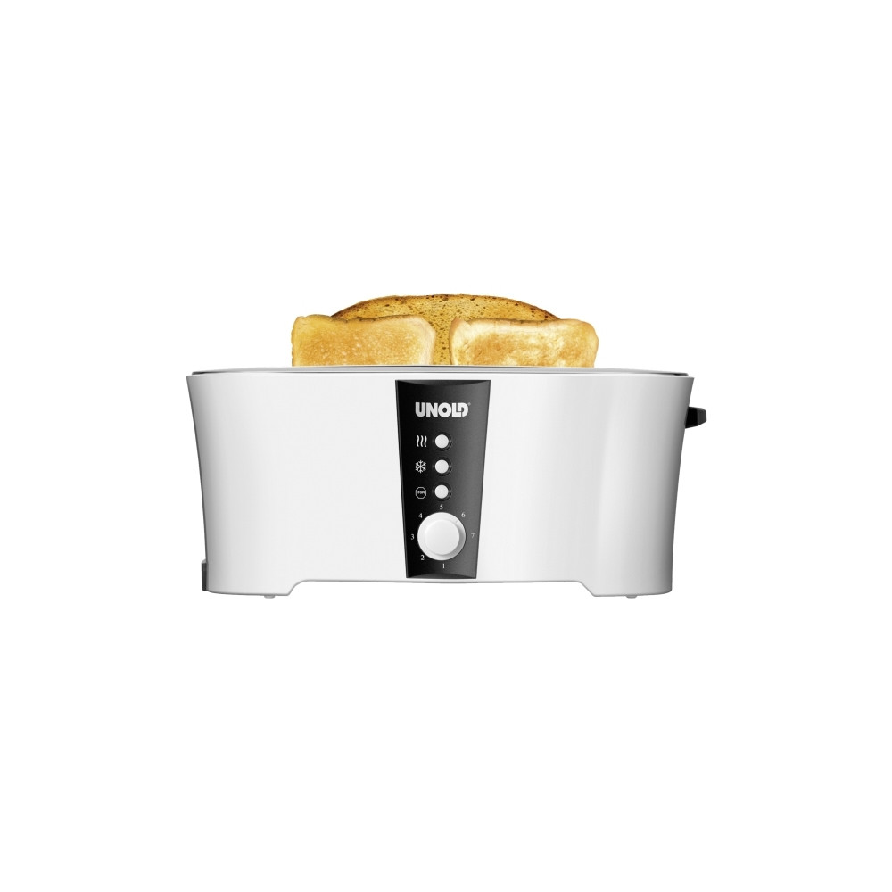Produktbild för UNOLD 38020 Design Dual - brödrost - vit / svart
