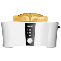 Produktbild för UNOLD 38020 Design Dual - brödrost - vit / svart