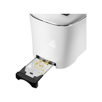 Produktbild för UNOLD 38020 Design Dual - brödrost - vit / svart