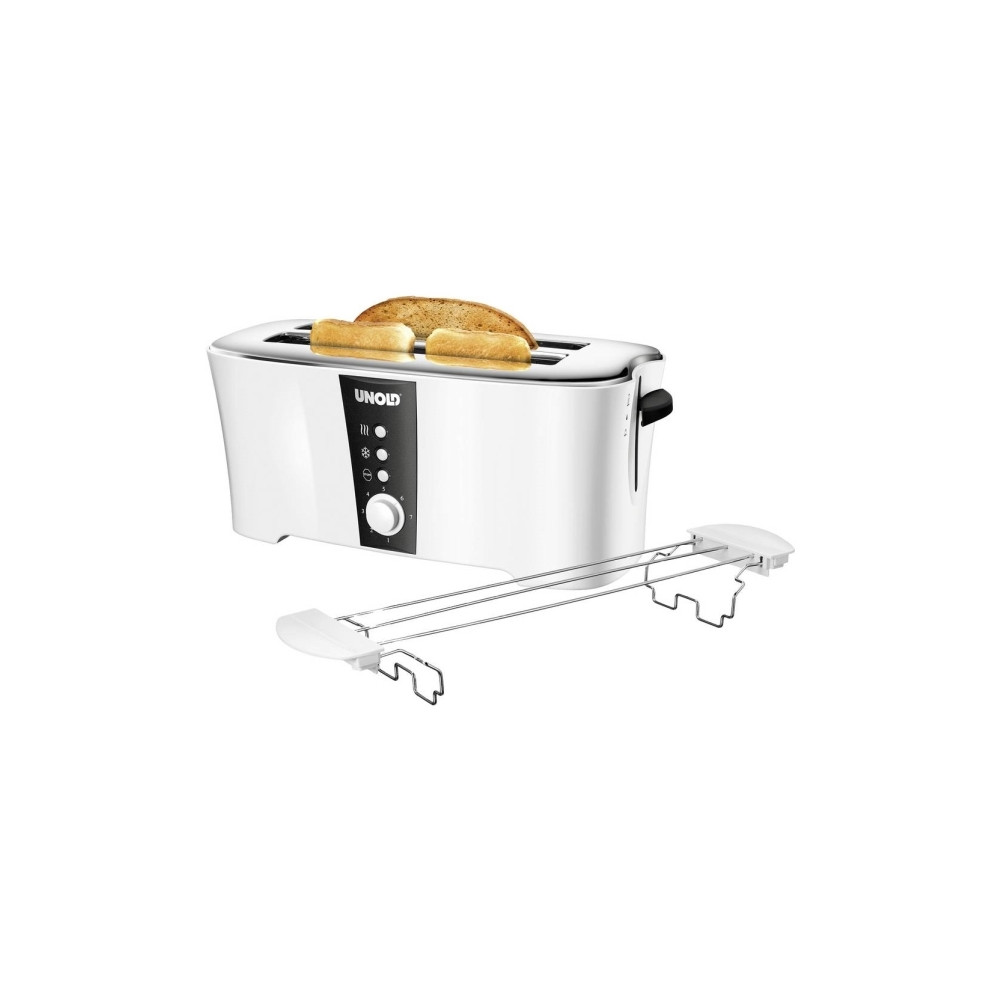 Produktbild för UNOLD 38020 Design Dual - brödrost - vit / svart