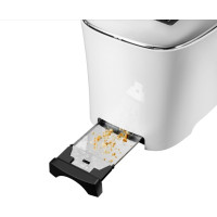 Produktbild för UNOLD 38020 Design Dual - brödrost - vit / svart