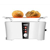 Produktbild för UNOLD 38020 Design Dual - brödrost - vit / svart