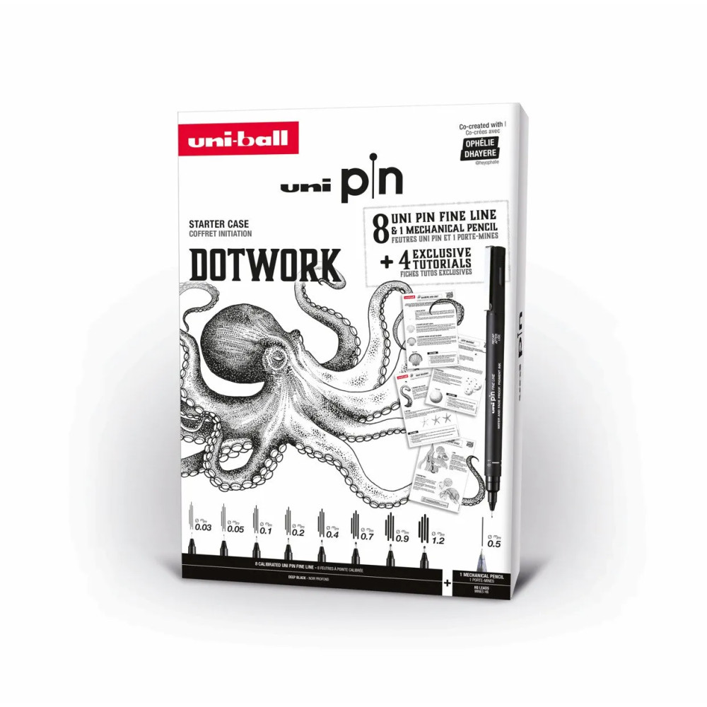 Produktbild för Uni Pin Dotwork Box
