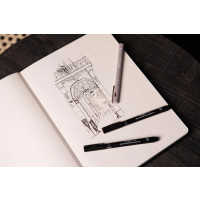 Produktbild för Uni Pin Urban Sketching Box