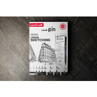 Produktbild för Uni Pin Urban Sketching Box