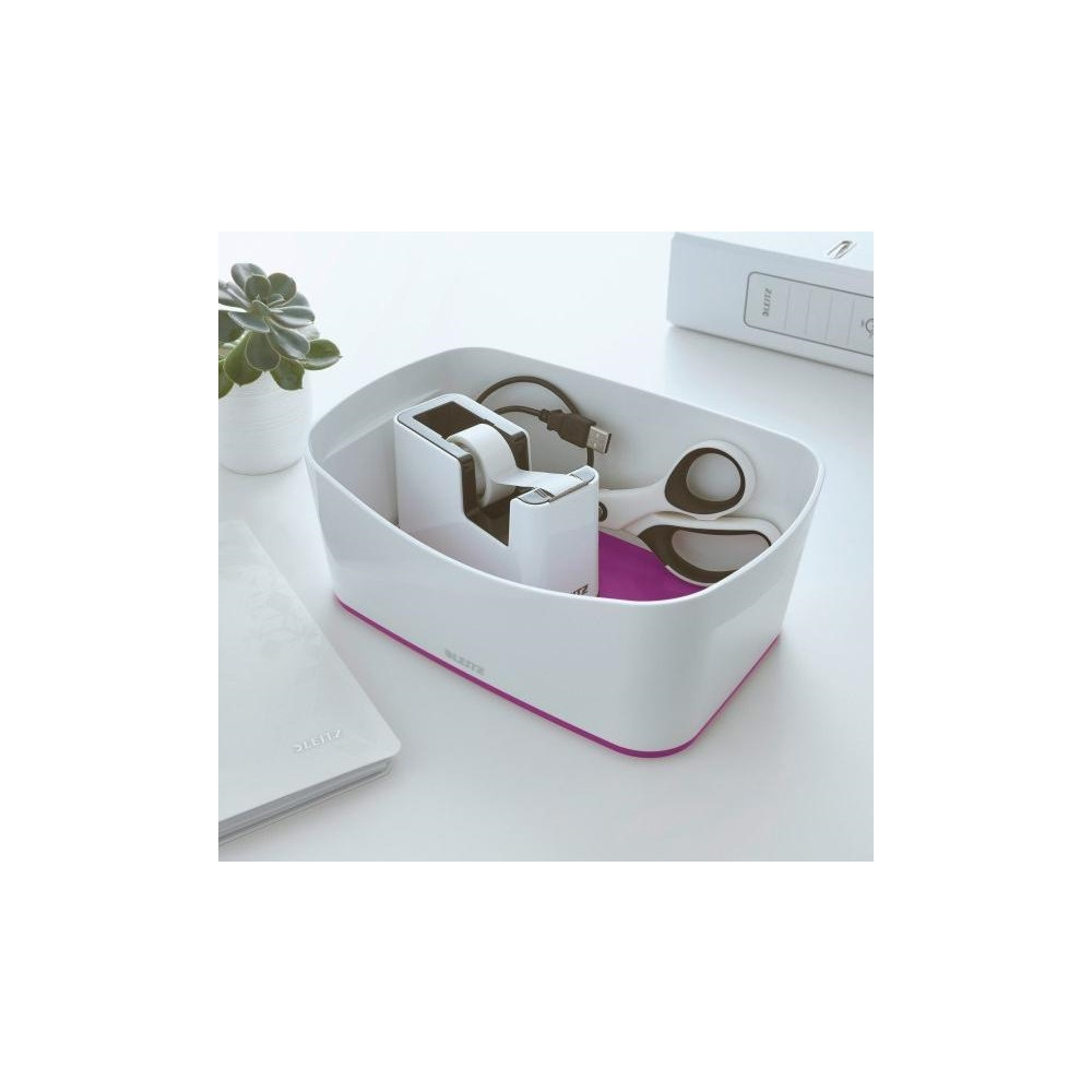 Produktbild för Leitz WOW - dispenser med kontorstejp - lila dispenser