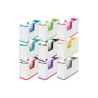Produktbild för Leitz WOW - dispenser med kontorstejp - lila dispenser
