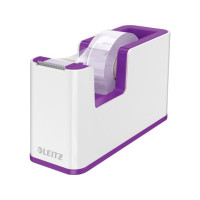 Produktbild för Leitz WOW - dispenser med kontorstejp - lila dispenser