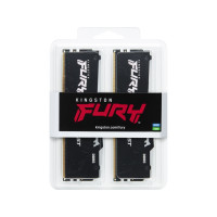 Produktbild för Kingston FURY Beast RGB - DDR5 - sats - 16 GB: 2 x 8 GB - DIMM 288-pin / PC5-41600 - ej buffrad