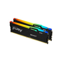 Produktbild för Kingston FURY Beast RGB - DDR5 - sats - 16 GB: 2 x 8 GB - DIMM 288-pin / PC5-41600 - ej buffrad