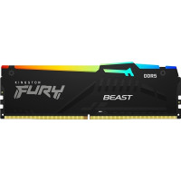 Produktbild för Kingston FURY Beast RGB - DDR5 - sats - 16 GB: 2 x 8 GB - DIMM 288-pin / PC5-41600 - ej buffrad