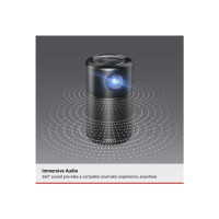 Produktbild för Nebula Capsule 3 - DLP-projektor - bärbar - 802.11a/b/g/n/ac wireless / Bluetooth 5.1 - svart