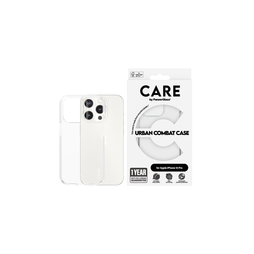 Produktbild för CARE by PanzerGlass Urban Combat - baksidesskydd för mobiltelefon