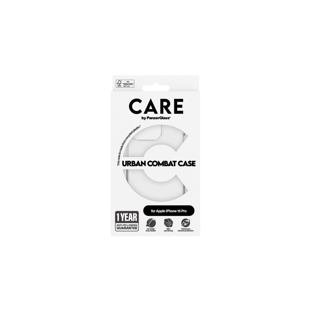 Produktbild för CARE by PanzerGlass Urban Combat - baksidesskydd för mobiltelefon