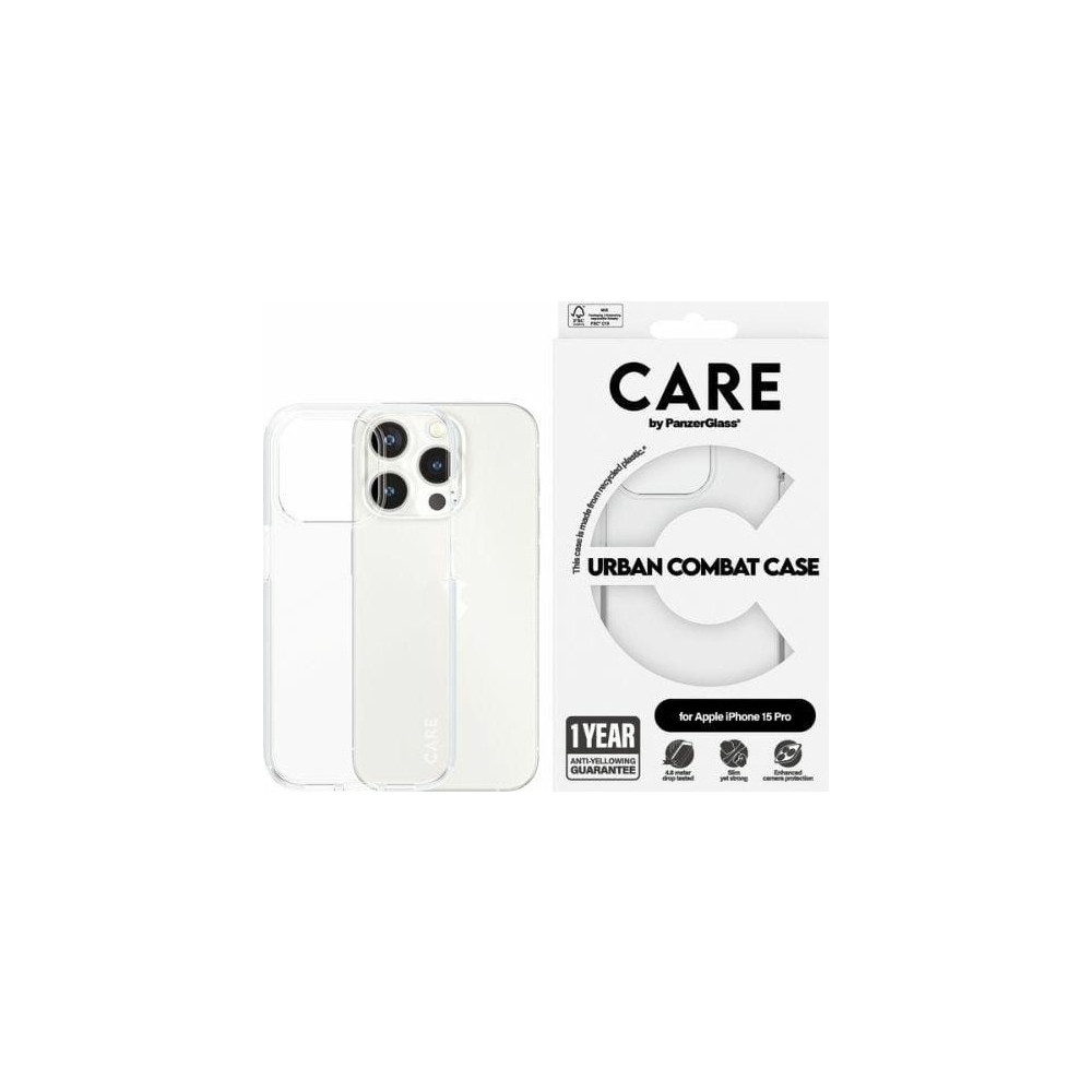 Produktbild för CARE by PanzerGlass Urban Combat - baksidesskydd för mobiltelefon