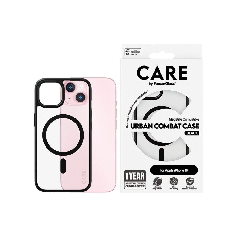 Produktbild för CARE by PanzerGlass Urban Combat - baksidesskydd för mobiltelefon