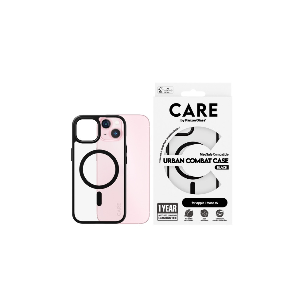 Produktbild för CARE by PanzerGlass Urban Combat - baksidesskydd för mobiltelefon