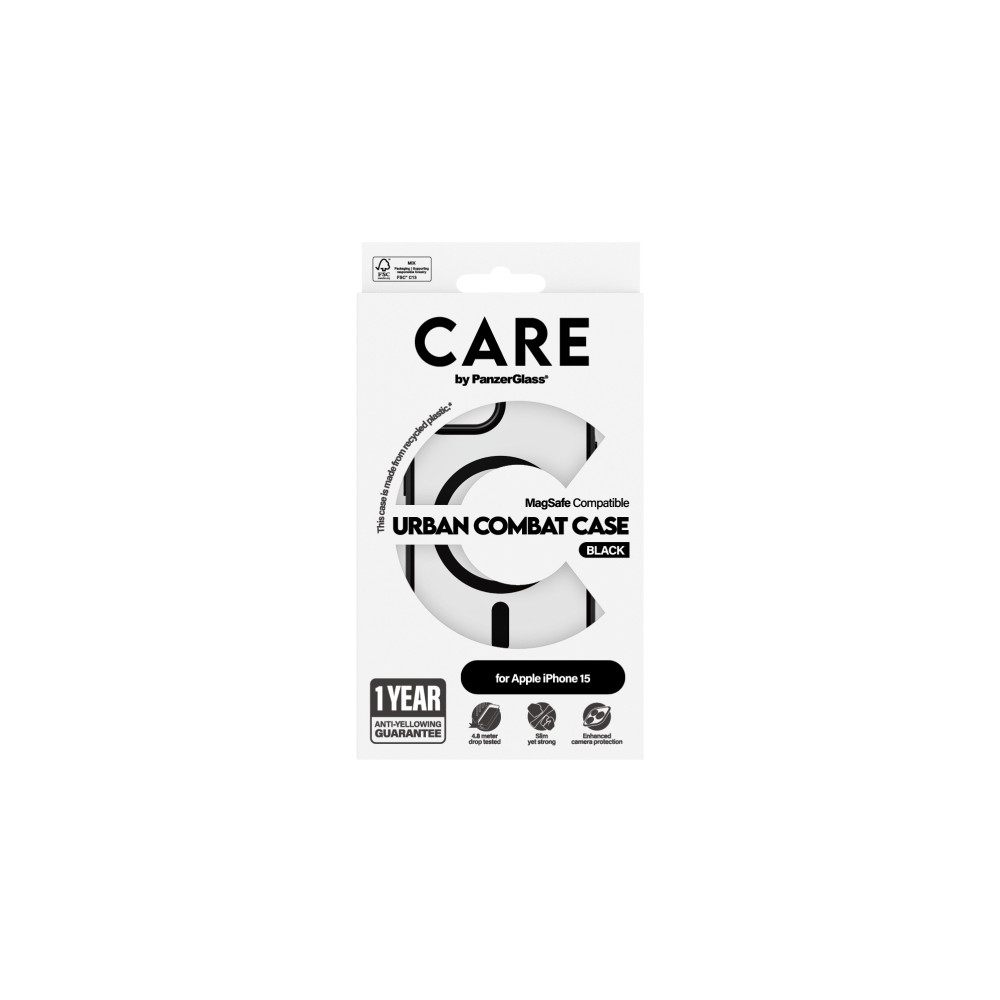 Produktbild för CARE by PanzerGlass Urban Combat - baksidesskydd för mobiltelefon