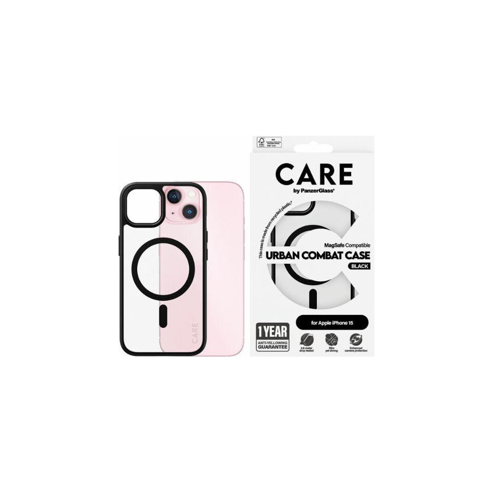 Produktbild för CARE by PanzerGlass Urban Combat - baksidesskydd för mobiltelefon
