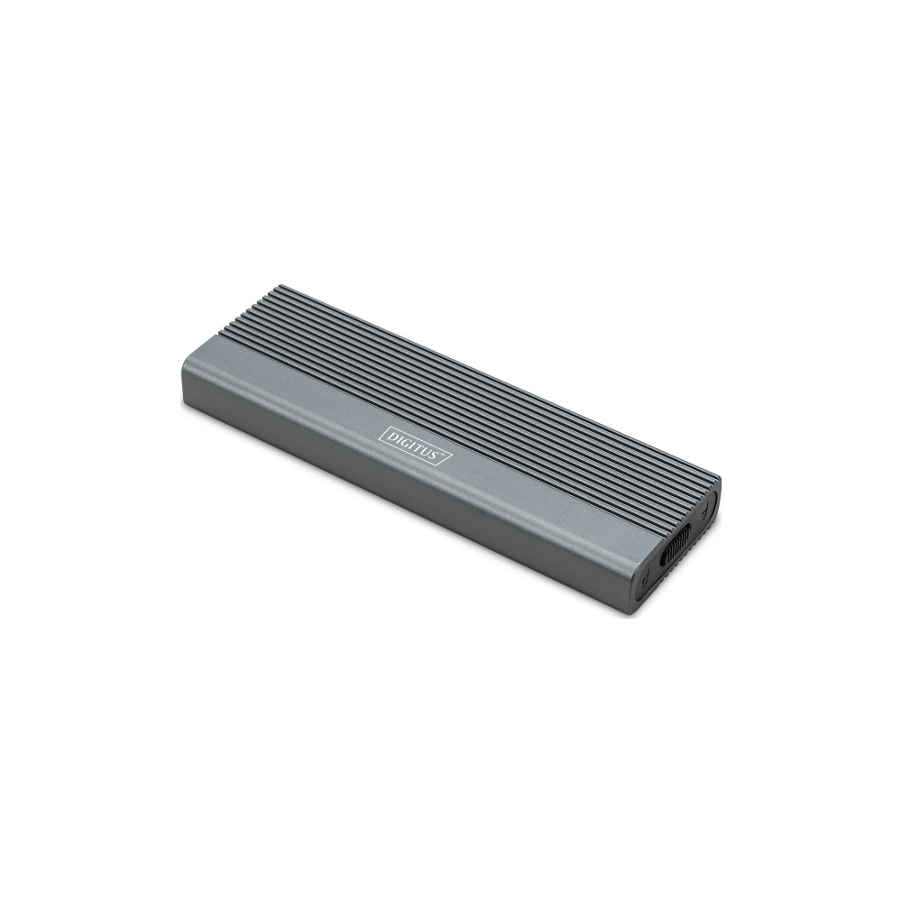 Produktbild för DIGITUS - förvaringslåda - extern, aluminium, verktygsfri - M.2 Card / SATA 6Gb/s - USB-C 3.1 (Gen 2)