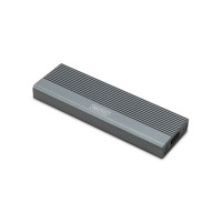 Produktbild för DIGITUS - förvaringslåda - extern, aluminium, verktygsfri - M.2 Card / SATA 6Gb/s - USB-C 3.1 (Gen 2)