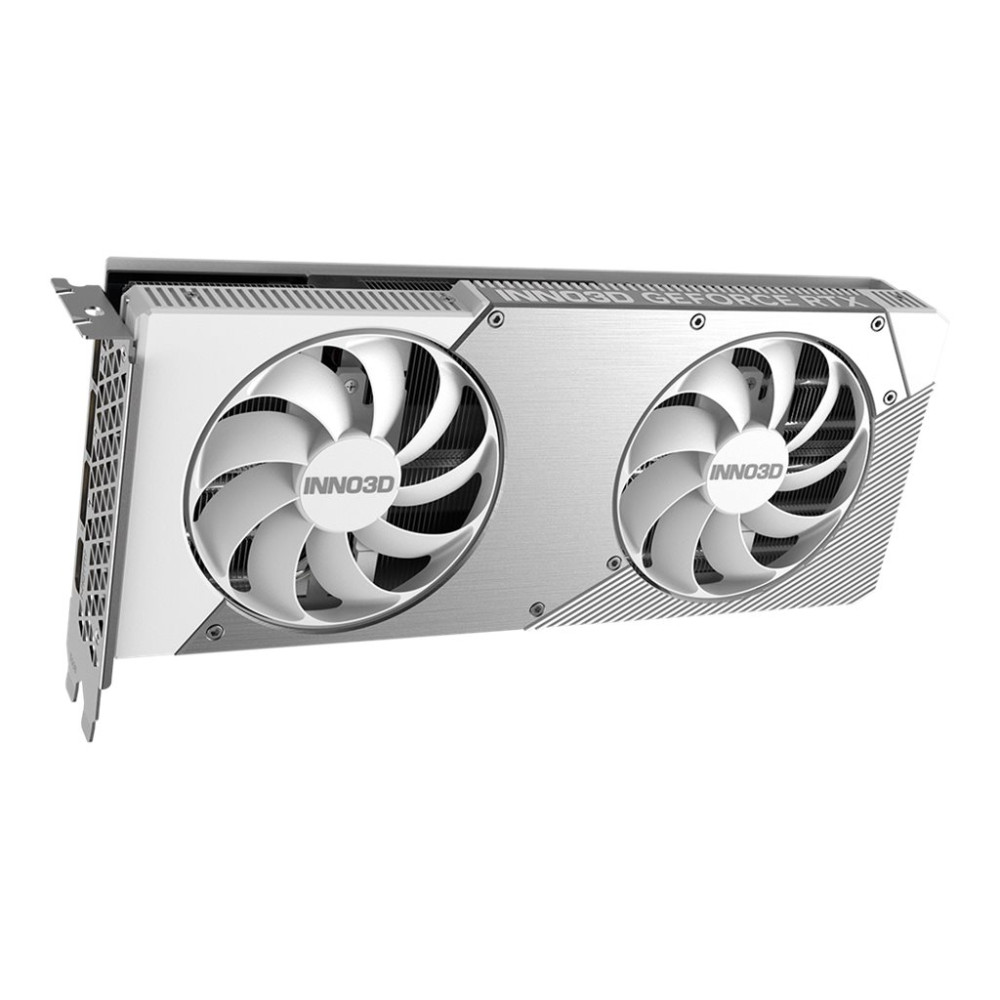 Produktbild för Inno3D GeForce RTX 5070 TWIN X2 OC WHITE - grafikkort - GeForce RTX 5070 - 12 GB - vit