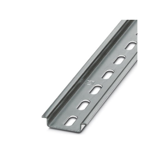 Phoenix Contact DIN-skena 7,5mm hög, med hål: 6,2x15mm, bredd: 35 mm, stål,...