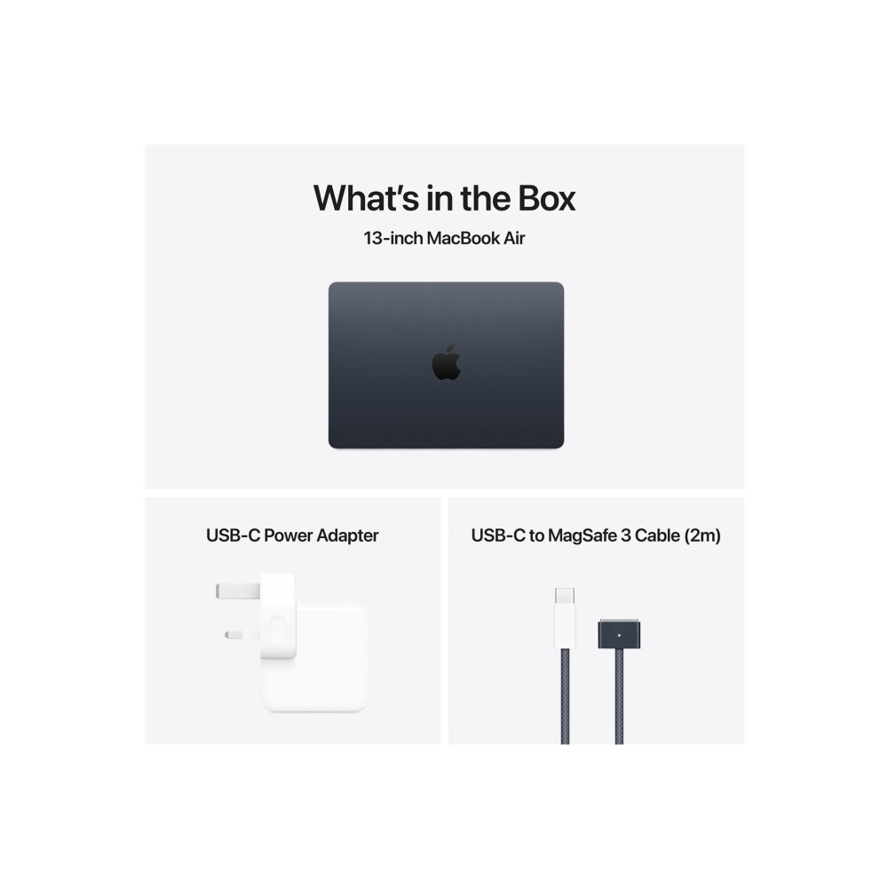Produktbild för Apple MacBook Air - 13.6" - Apple M4 - 24 GB RAM - 512 GB SSD - dansk