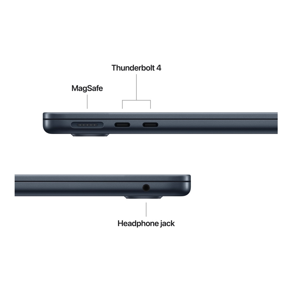 Produktbild för Apple MacBook Air - 13.6" - Apple M4 - 24 GB RAM - 512 GB SSD - dansk