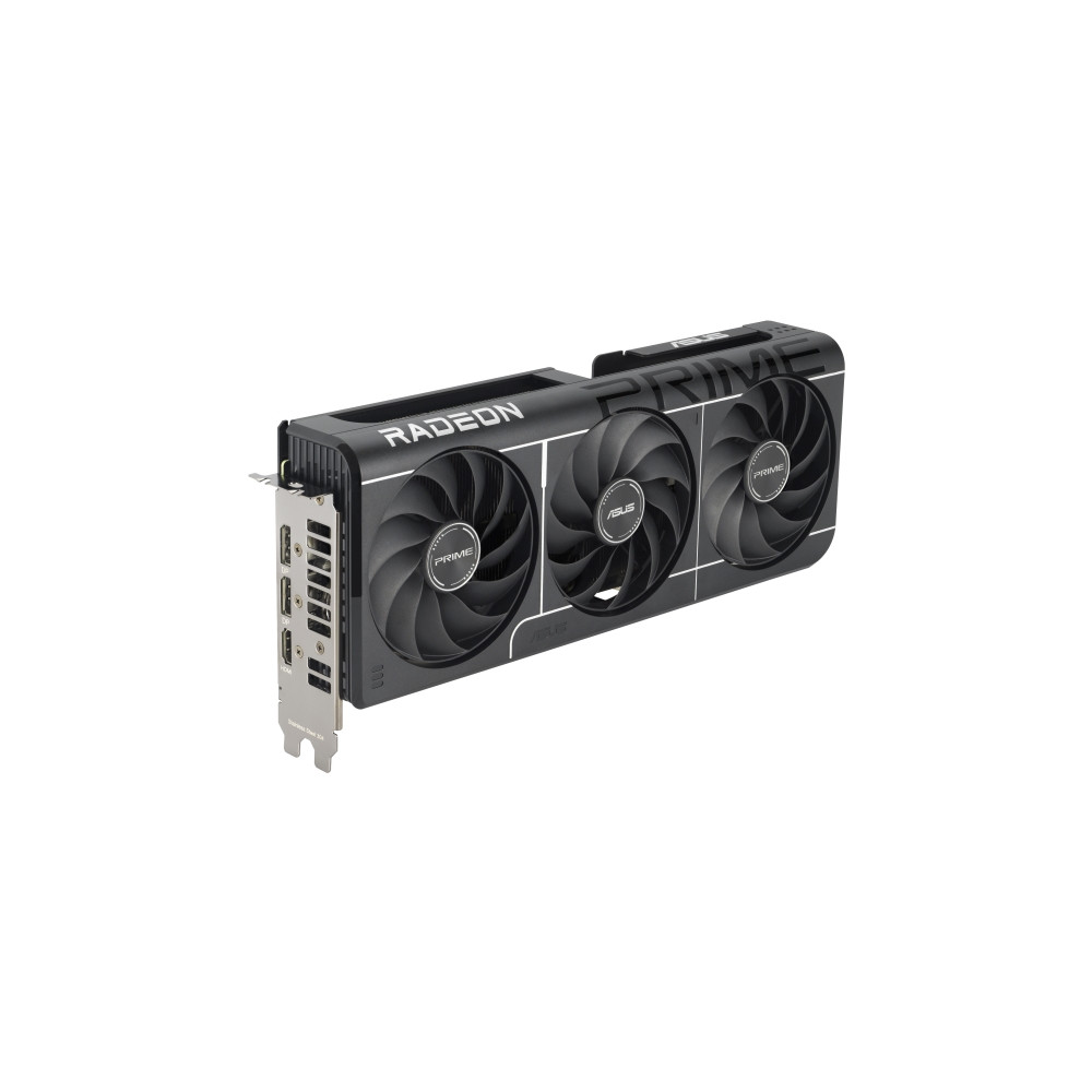 Produktbild för ASUS Prime Radeon RX 9060 XT 16GB - OC Edition - grafikkort - Radeon RX 9060 XT - 16 GB