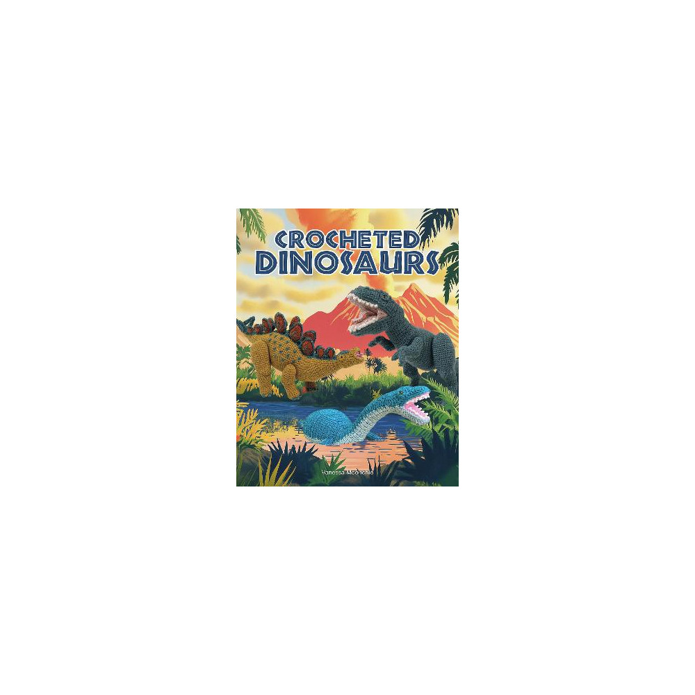Produktbild för Crocheted Dinosaurs (pocket, eng)