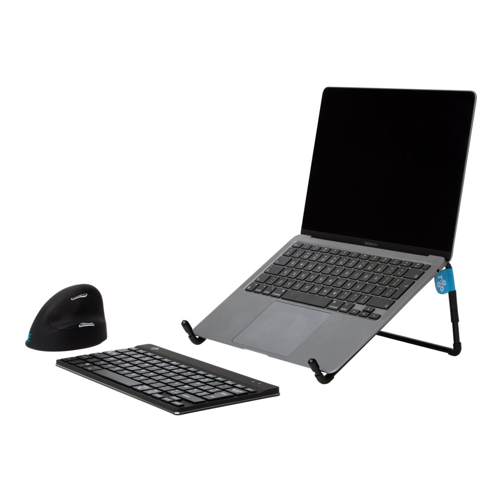 Produktbild för R-Go Laptop stand Steel Travel - ställ för bärbar dator