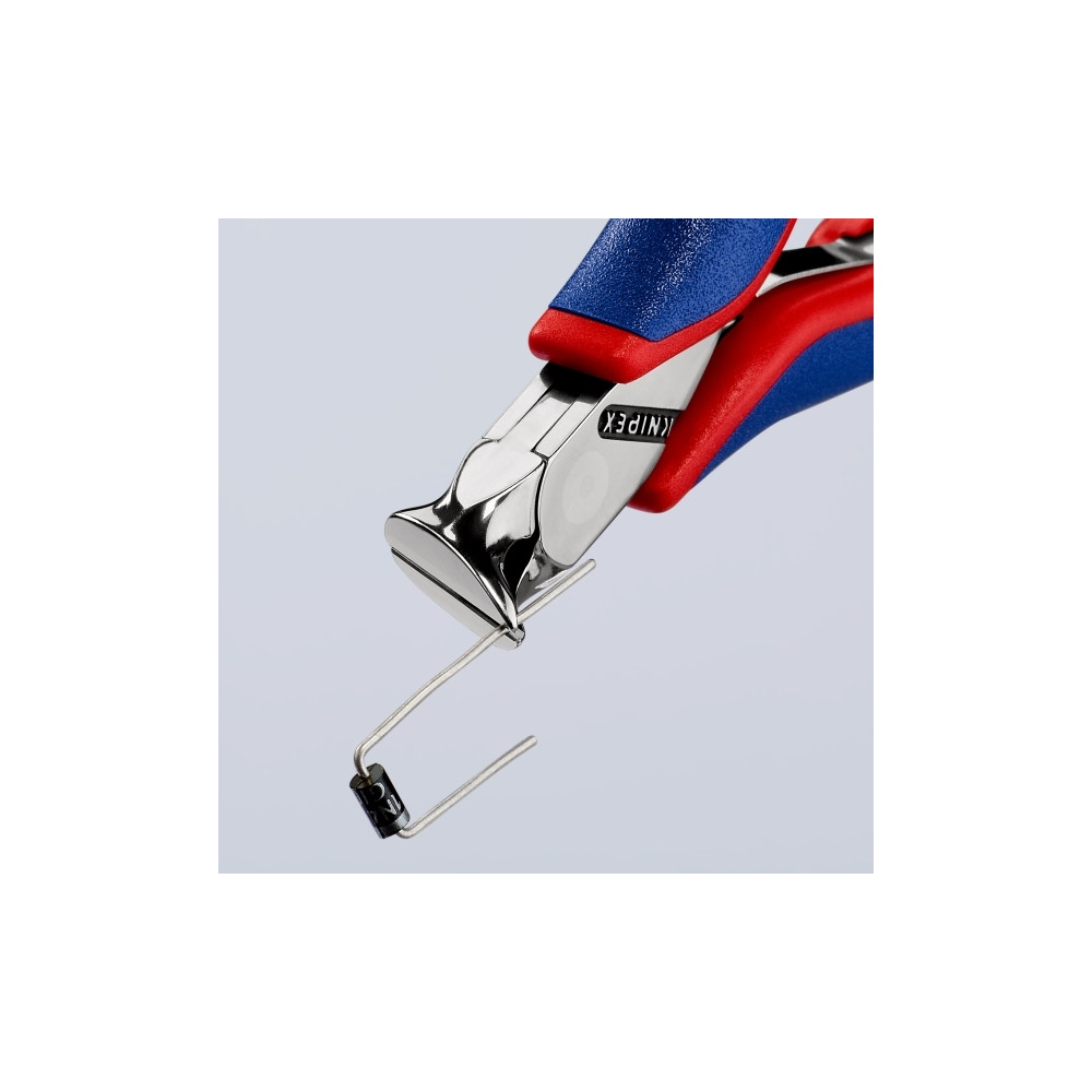 Produktbild för Knipex 62 12 120, Ändavbitartång, Stål, Plast, Blå, Röd, 120...