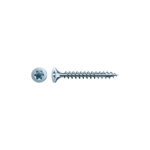Spax SPAX 1191010450403, Skruv, Metall, Zink, Trä, Platt huvud, T...