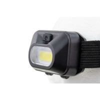 Produktbild för ANSMANN HD120B - huvudficklampa - LED (COB) - 1 W - svart