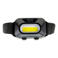 Produktbild för ANSMANN HD120B - huvudficklampa - LED (COB) - 1 W - svart